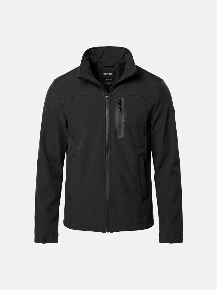 KOROSHI Легкая техническая куртка темно-зеленого цвета
KOROSHI Легкая техническая куртка темно-зеленого цвета