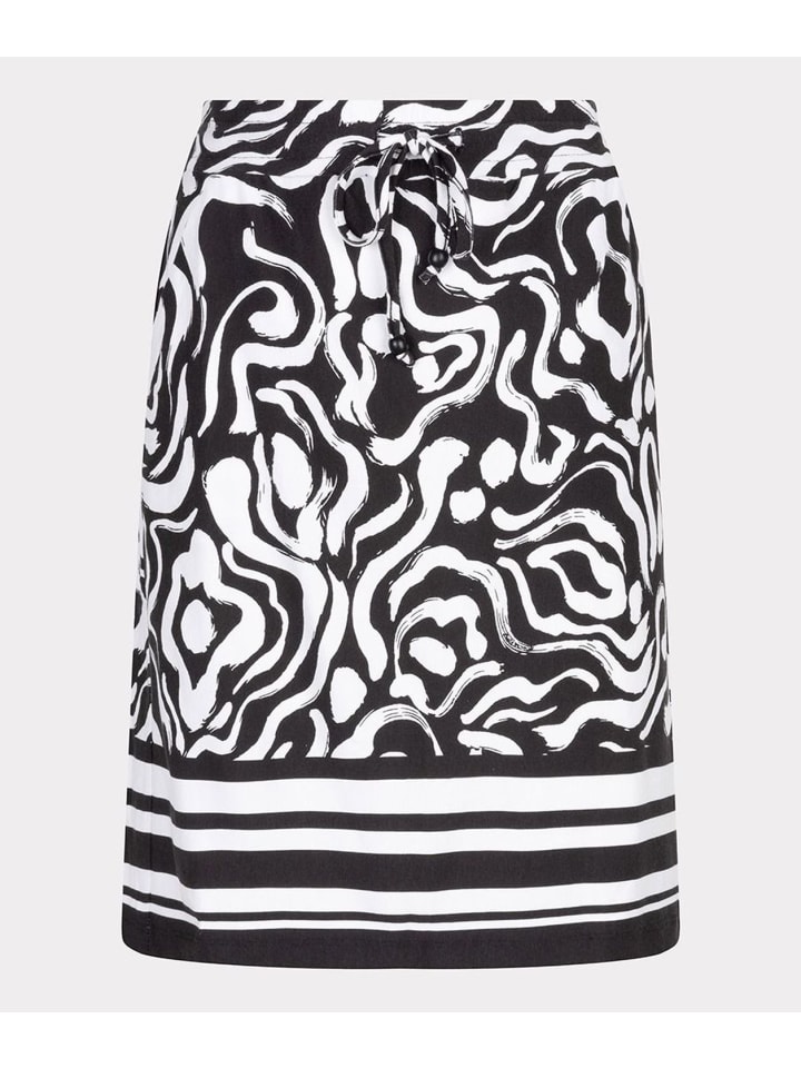 Юбка длиной до колена Esqualo, черный/белый
Юбка длиной до колена Esqualo, черный/белый