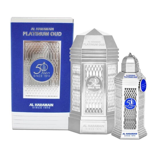 Парфюмированная вода, 100 мл Haramain, Platinum Oud 50 Years, Al Haramain
Парфюмированная вода, 100 мл Haramain, Platinum Oud 50 Years, Al Haramain