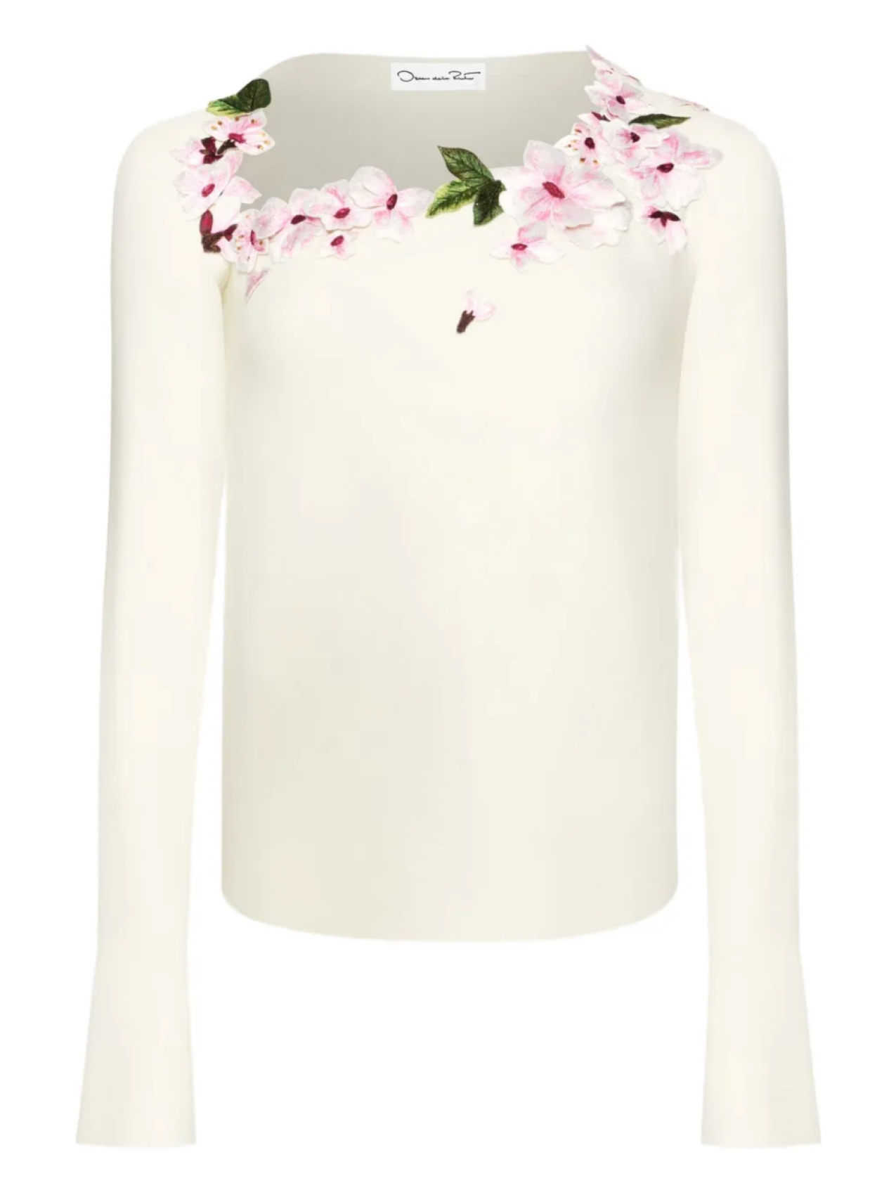 Oscar de la Renta блузка с длинными рукавами и цветочным декором, нейтральный
Oscar de la Renta блузка с длинными рукавами и цветочным декором, нейтральный