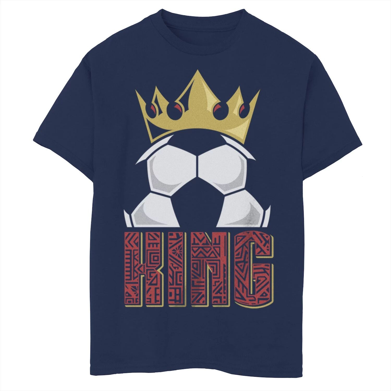 Футболка Soccer King Tribal для мальчиков 8–20 лет Unbranded
Футболка Soccer King Tribal для мальчиков 8–20 лет Unbranded