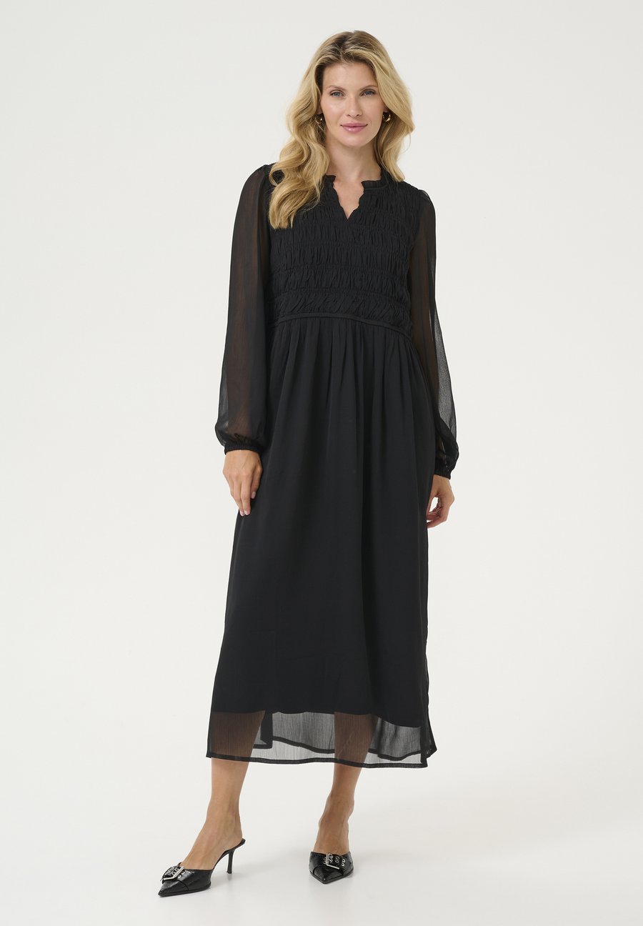 Платье Kaffe WITH V-NECK, Black Deep/Mottled Black
Платье Kaffe WITH V-NECK, Black Deep/Mottled Black