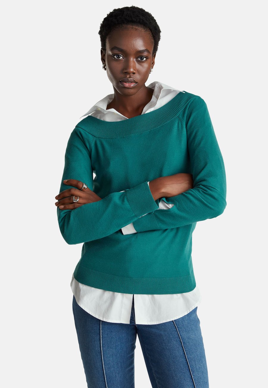 Джемпер United Colors of Benetton BARDOT NECK, Green/Teal
Джемпер United Colors of Benetton BARDOT NECK, Green/Teal