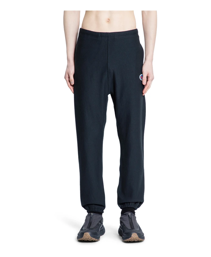 Черные хлопковые трикотажные брюки с эластичным поясом Undercover, черный
Черные хлопковые трикотажные брюки с эластичным поясом Undercover, черный