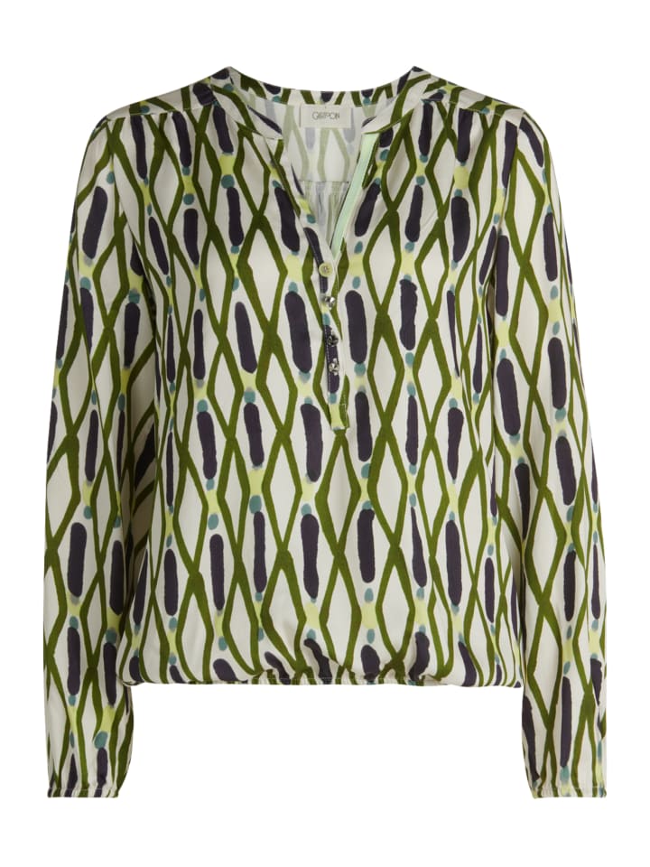 Повседневная блузка с узором в зелено-синих тонах CARTOON
Повседневная блузка с узором в зелено-синих тонах CARTOON