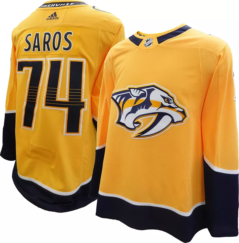 Мужские кроссовки Adidas Nashville Predators Juuse Saros #74 Home ADIZERO Authentic Jersey
Мужские кроссовки Adidas Nashville Predators Juuse Saros #74 Home ADIZERO Authentic Jersey