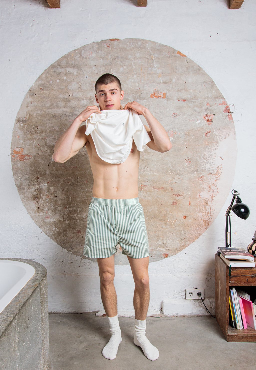 Боксеры STRIPED Pockies, зеленый 
Боксеры STRIPED Pockies, зеленый