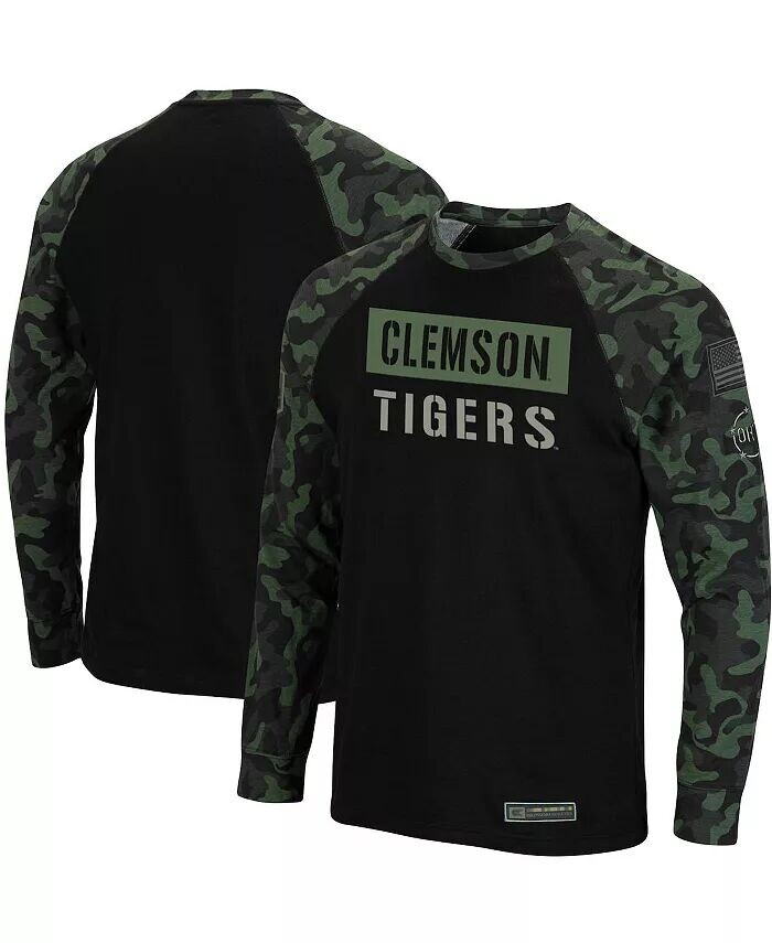 Мужская черная и камуфляжная футболка Clemson Tigers OHT в стиле милитари Appreciation Big and Tall Raglan с длинным рукавом Colosseum
Мужская черная и камуфляжная футболка Clemson Tigers OHT в стиле милитари Appreciation Big and Tall Raglan с длинным рукавом Colosseum