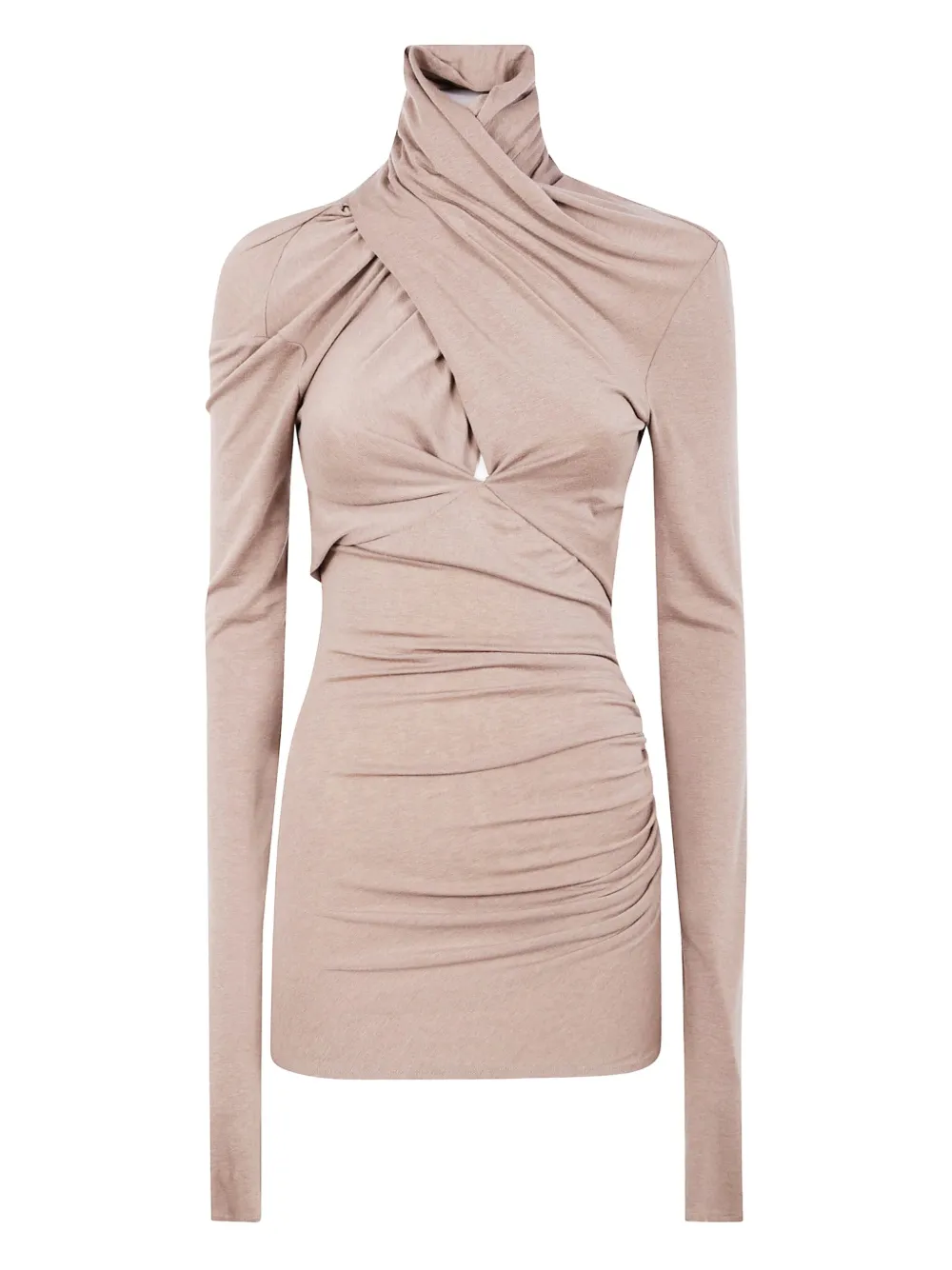 Топ с драпировкой и перекрестным вырезом ENTIRE STUDIOS, нейтральный
Топ с драпировкой и перекрестным вырезом ENTIRE STUDIOS, нейтральный