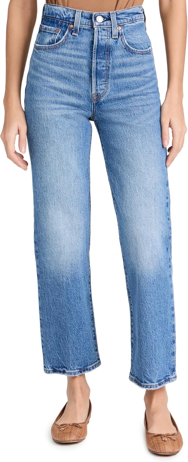 Женские джинсы Levi's Premium Ribcage Straight Ankle Jeans, Dance Around
Женские джинсы Levi's Premium Ribcage Straight Ankle Jeans, Dance Around