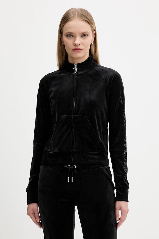 Бархатная толстовка Juicy Couture, черный
Бархатная толстовка Juicy Couture, черный