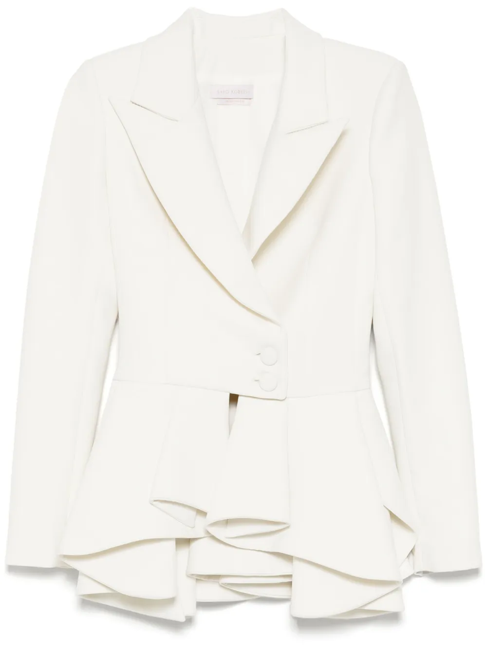 Костюм строгого кроя Saiid Kobeisy, белый
Костюм строгого кроя Saiid Kobeisy, белый