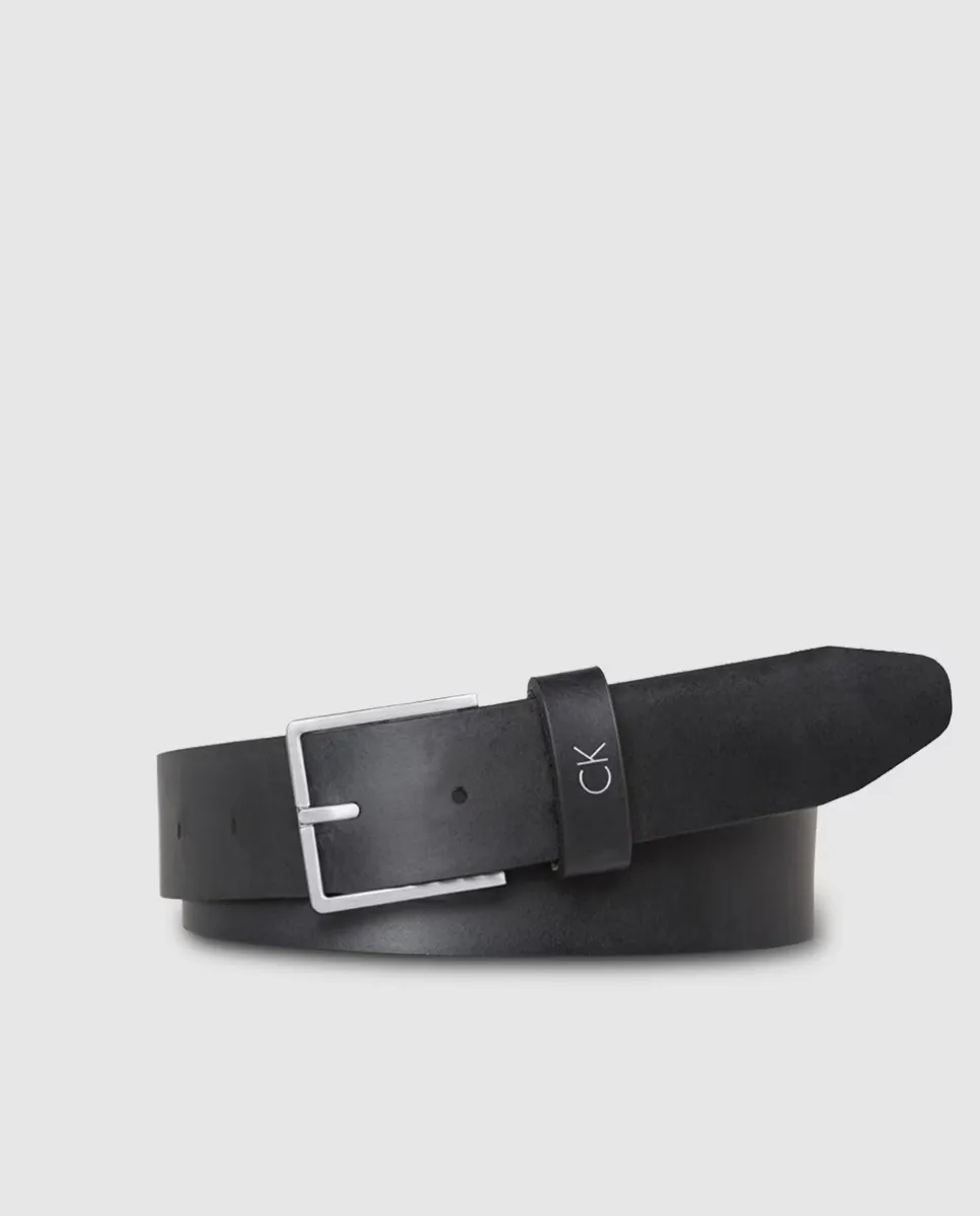 Мужской черный кожаный ремень Calvin Klein
Мужской черный кожаный ремень Calvin Klein