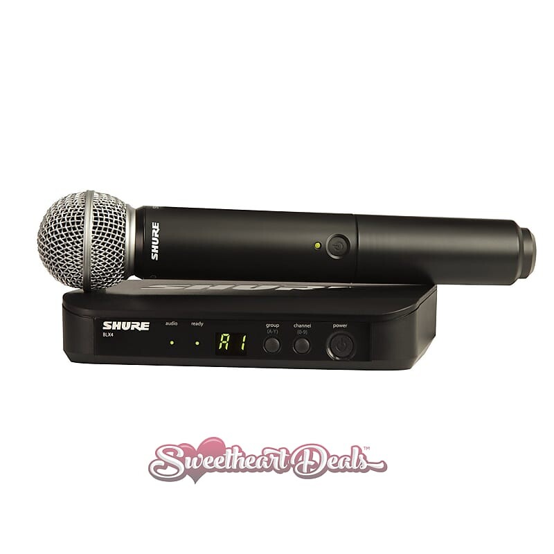 Беспроводная система Shure BLX24 / SM58-H10
Беспроводная система Shure BLX24 / SM58-H10