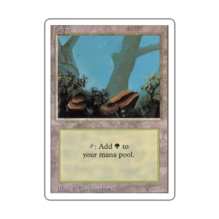 CCG Лес - Вер. 1 (С), MTG - 3rd Edition (Revised)
CCG Лес - Вер. 1 (С), MTG - 3rd Edition (Revised)