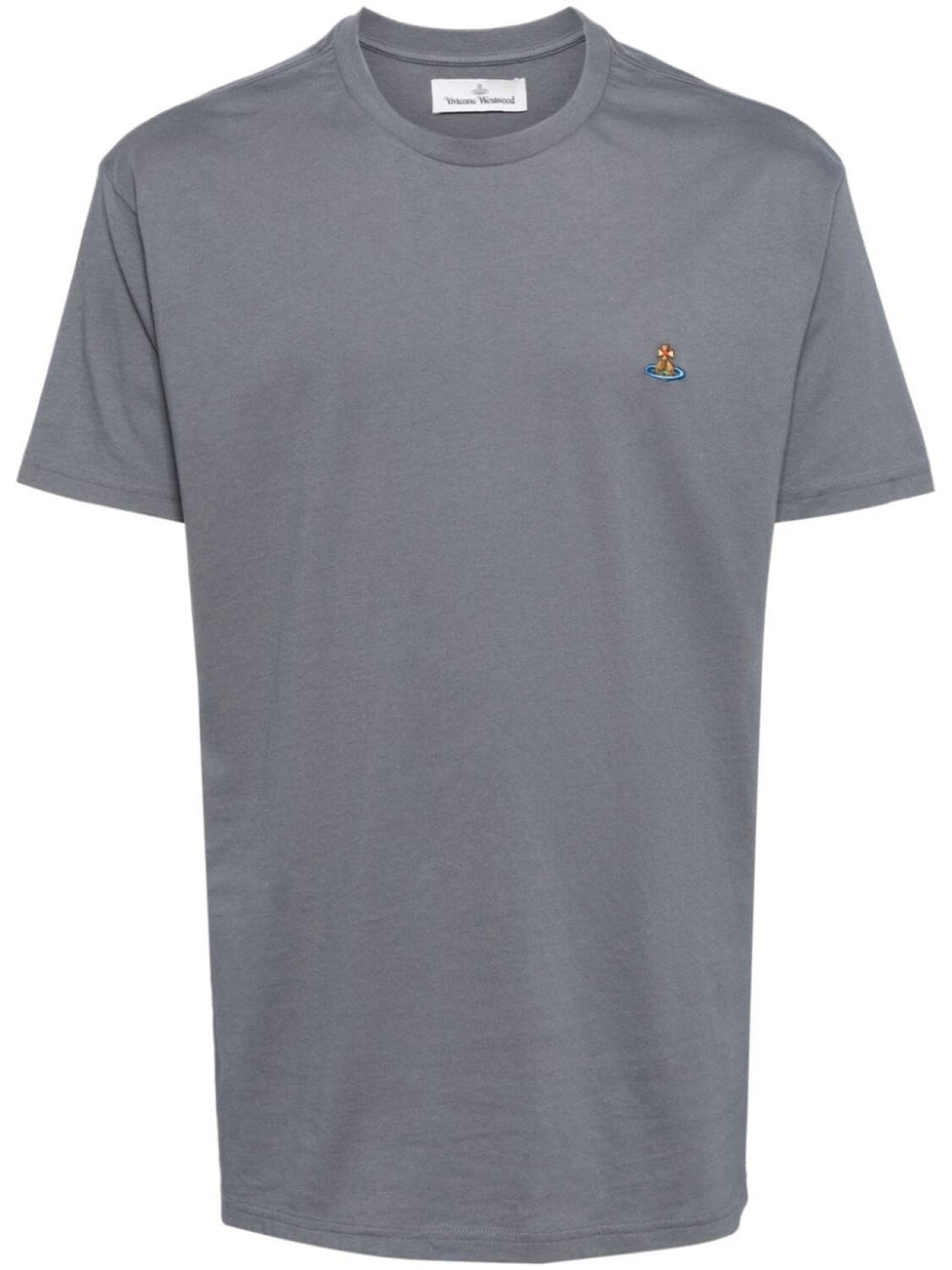 Vivienne Westwood футболка с круглым вырезом и вышитым логотипом, синий
Vivienne Westwood футболка с круглым вырезом и вышитым логотипом, синий