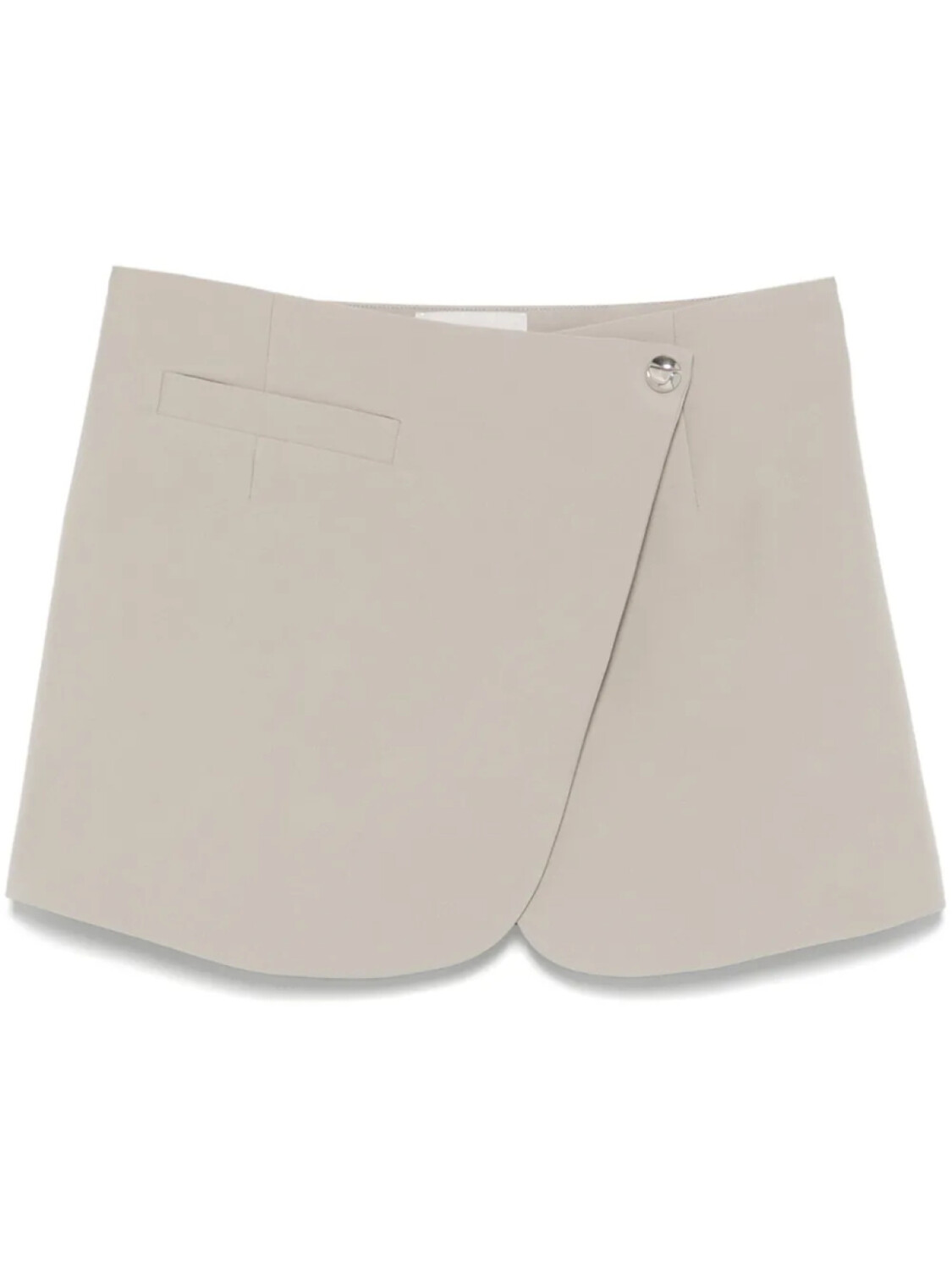 Coperni мини-юбка строгого кроя, нейтральный 
Coperni мини-юбка строгого кроя, нейтральный