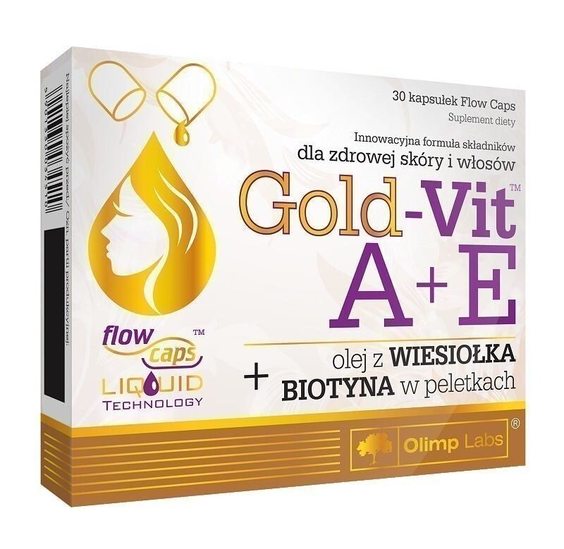 Капсулы Olimp Gold Vit A+E, 30 шт
Капсулы Olimp Gold Vit A+E, 30 шт