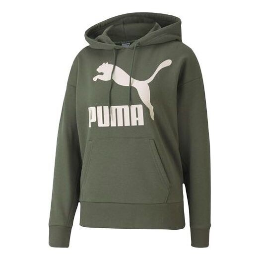 Толстовка classics logo hoodie 'olive green white' Puma, зеленый
Толстовка classics logo hoodie 'olive green white' Puma, зеленый