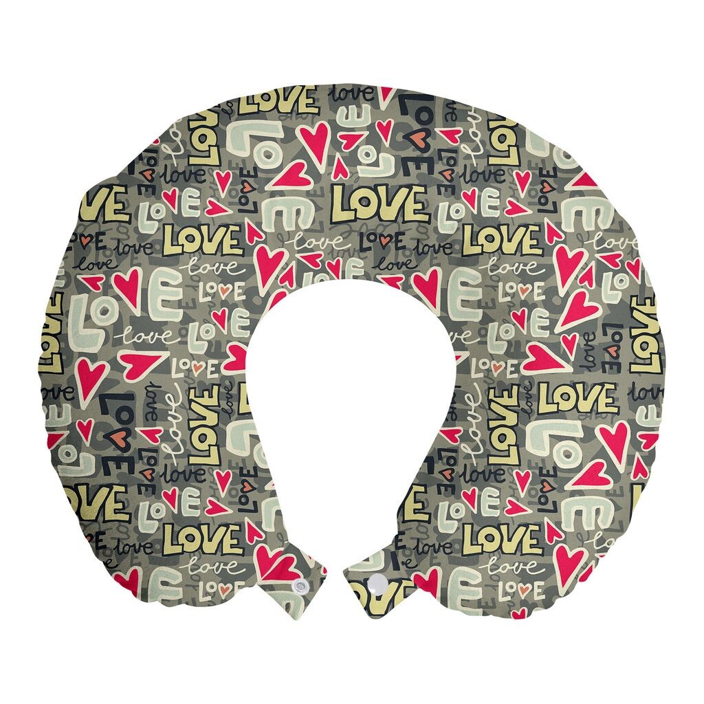 ABAKUHAUS Love Travel Pillow Подушка для шеи, цветные граффити в стиле ретро, предметы из пенопласта для путешествий в самолете и автомобиле, 30x30 см, разноцветные
ABAKUHAUS Love Travel Pillow Подушка для шеи, цветные граффити в стиле ретро, предметы из пенопласта для путешествий в самолете и автомобиле, 30x30 см, разноцветные