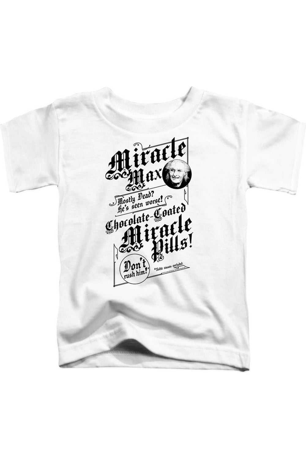 Футболка с коротким рукавом "Princess Bride Miracle Max" для детей Gildan, белый
Футболка с коротким рукавом "Princess Bride Miracle Max" для детей Gildan, белый