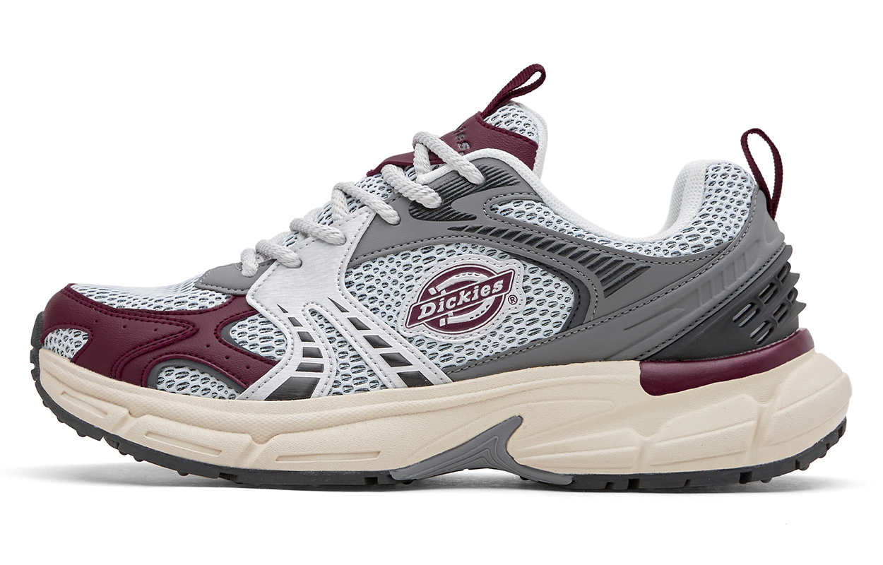 Dickies Прочные дышащие низкие кроссовки с массивным верхом, мужские, серебристо-красные
Dickies Прочные дышащие низкие кроссовки с массивным верхом, мужские, серебристо-красные