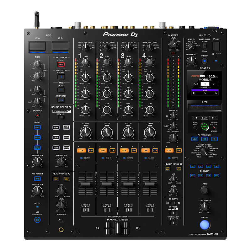 Микшер Pioneer Pioneer DJ DJM-A9 Professional 4-Channel DJ Mixer
Микшер Pioneer Pioneer DJ DJM-A9 Professional 4-Channel DJ Mixer