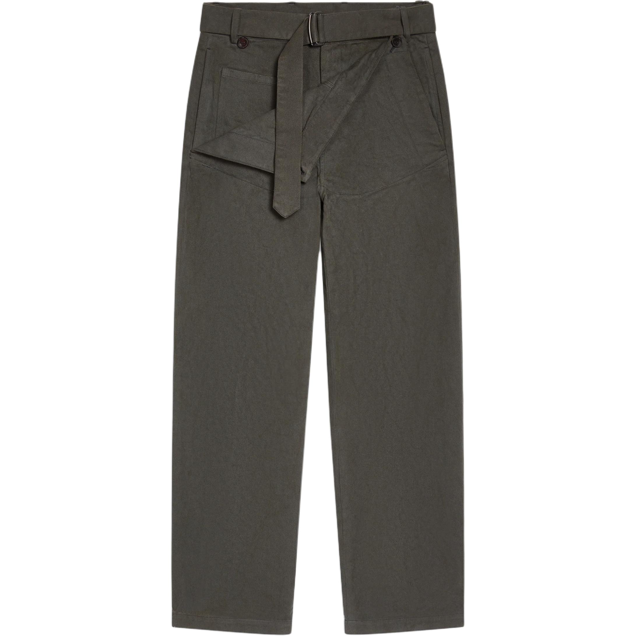 Хлопковые брюки прямого кроя DRIES VAN NOTEN, темно-серый
Хлопковые брюки прямого кроя DRIES VAN NOTEN, темно-серый