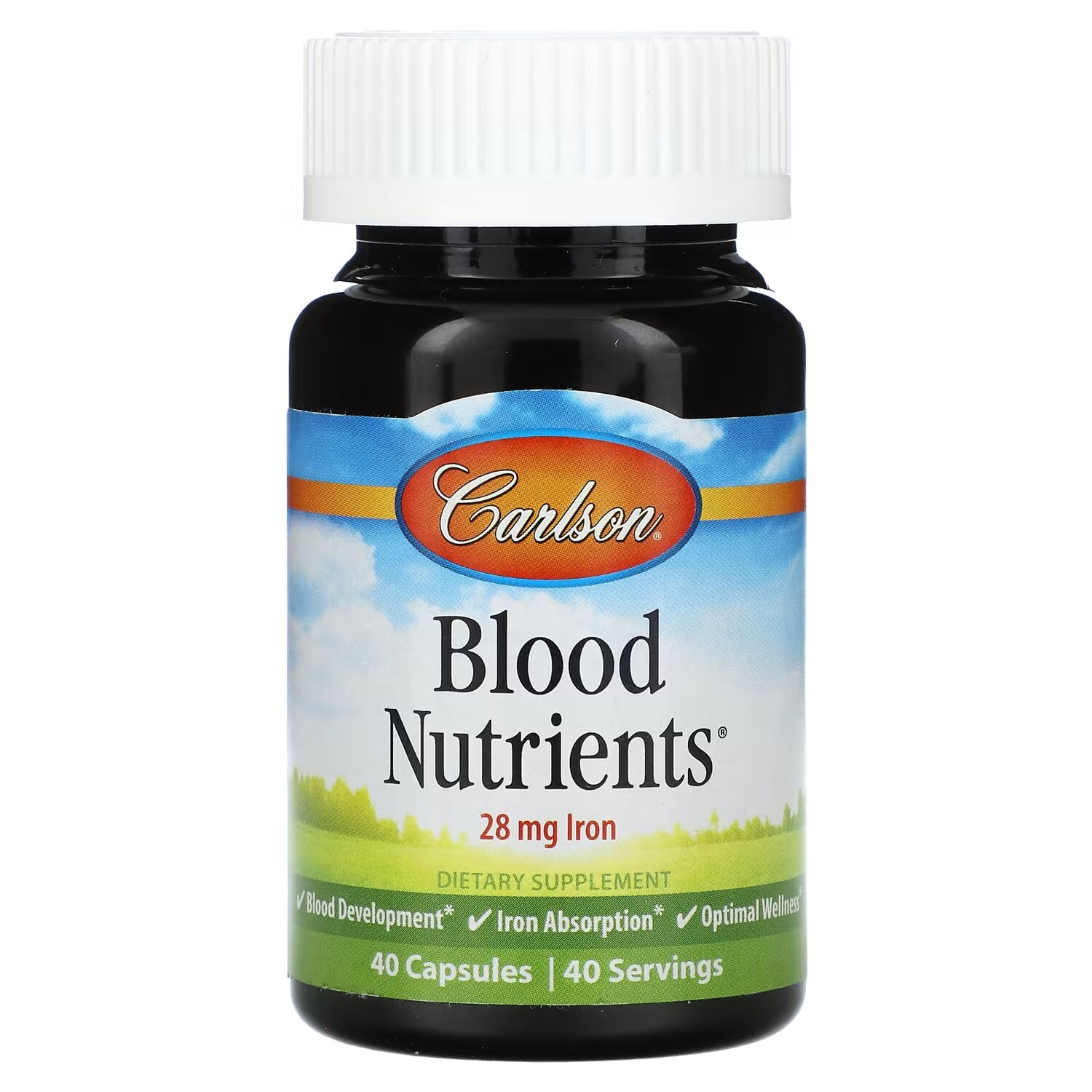 Добавка Carlson Blood Nutrients, 40 капсул
Добавка Carlson Blood Nutrients, 40 капсул