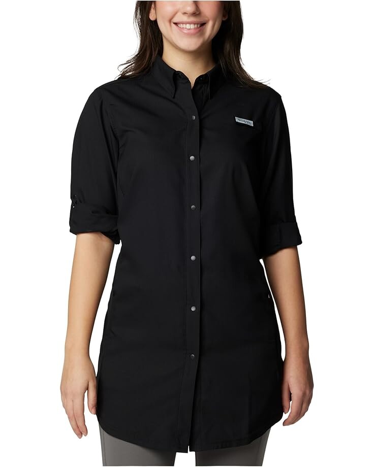 Рубашка Columbia Tamiami Tunic, черный 
Рубашка Columbia Tamiami Tunic, черный