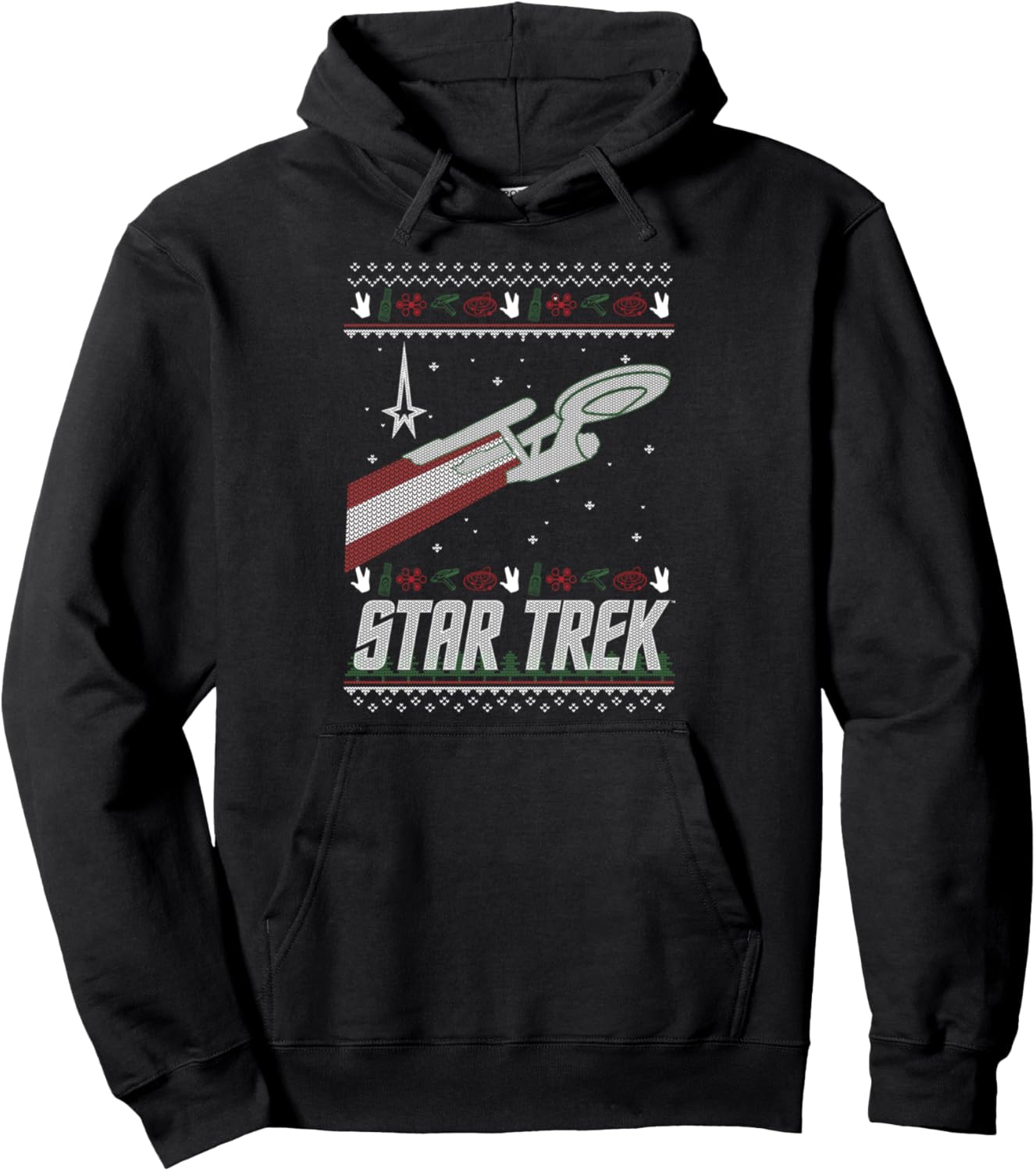 Худи Star Trek Original Series Holiday Enterprise, черный
Худи Star Trek Original Series Holiday Enterprise, черный