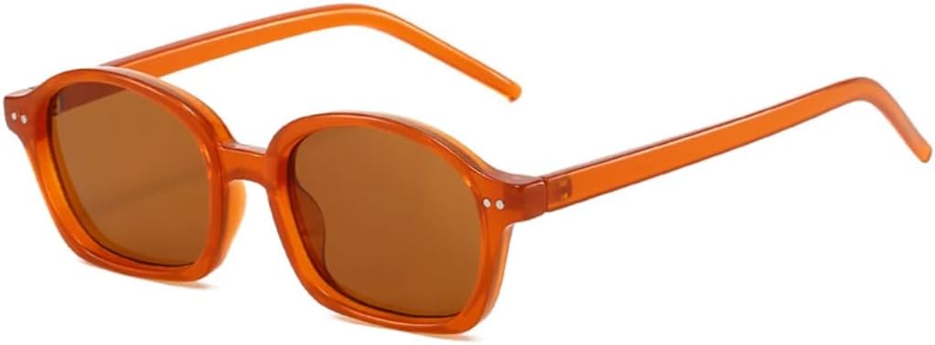 Солнцезащитные очки для мужчин и женщин - защита UV400 - маленькая овальная оправа с градиентными заклепками в стиле панк для занятий спортом на открытом воздухе и вождения DSVIGF, Orange Tea
Солнцезащитные очки для мужчин и женщин - защита UV400 - маленькая овальная оправа с градиентными заклепками в стиле панк для занятий спортом на открытом воздухе и вождения DSVIGF, Orange Tea