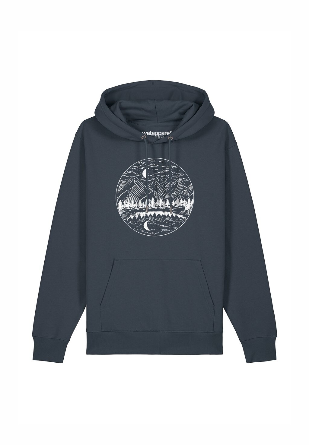 Толстовка с капюшоном MOUNTAINS BY NIGHT watapparel, антрацит
Толстовка с капюшоном MOUNTAINS BY NIGHT watapparel, антрацит