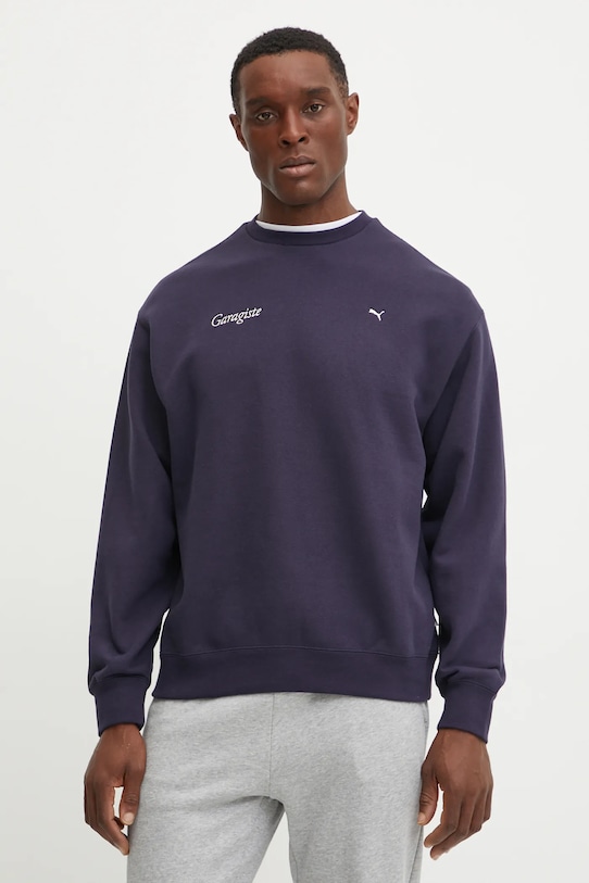 Хлопковая толстовка Puma, темно-синий
Хлопковая толстовка Puma, темно-синий