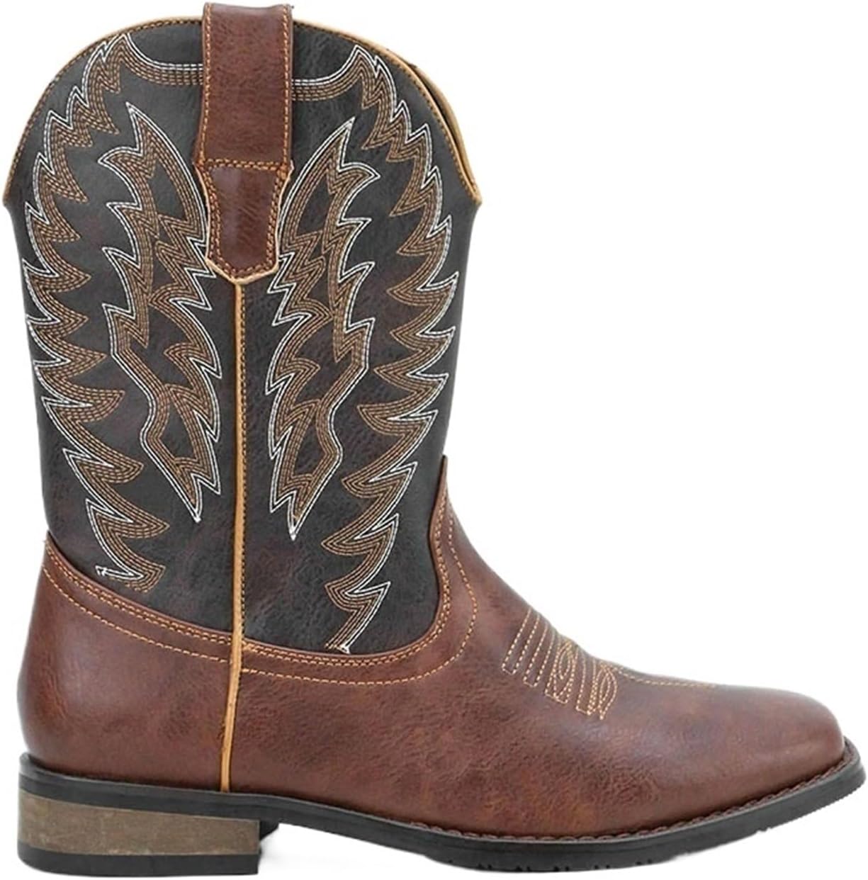 Мужские ковбойские сапоги DMGYCK в западном стиле, модные ретро сапоги с классической вышивкой, на подъем, с противоскользящей подошвой, коричневый
Мужские ковбойские сапоги DMGYCK в западном стиле, модные ретро сапоги с классической вышивкой, на подъем, с противоскользящей подошвой, коричневый