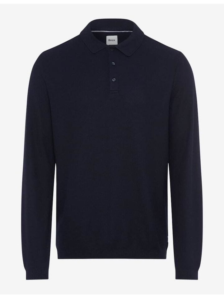 Рубашка с длинными рукавами темно-синего цвета BRAX
Рубашка с длинными рукавами темно-синего цвета BRAX