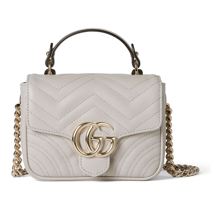 Сумка GG Marmont Кожаная Через Плечо Мини Женская Светло-Серый GUCCI
Сумка GG Marmont Кожаная Через Плечо Мини Женская Светло-Серый GUCCI
