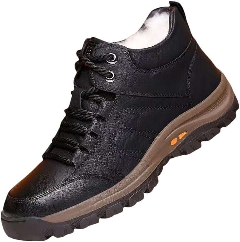 Зимние мужские высокие кеды большого размера с толстой кожаной стеганой отделкой для повседневного и спортивного использования. Внутренняя подкладка комфортная и мягкая, сохраняет ноги в тепле Clolinde, черный
Зимние мужские высокие кеды большого размера с толстой кожаной стеганой отделкой для повседневного и спортивного использования. Внутренняя подкладка комфортная и мягкая, сохраняет ноги в тепле Clolinde, черный