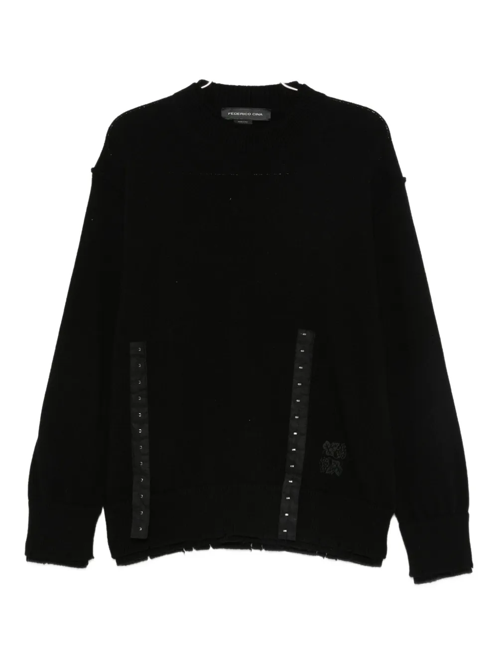 Свитшот с эффектом потертости и лентами Boboutic, черный
Свитшот с эффектом потертости и лентами Boboutic, черный