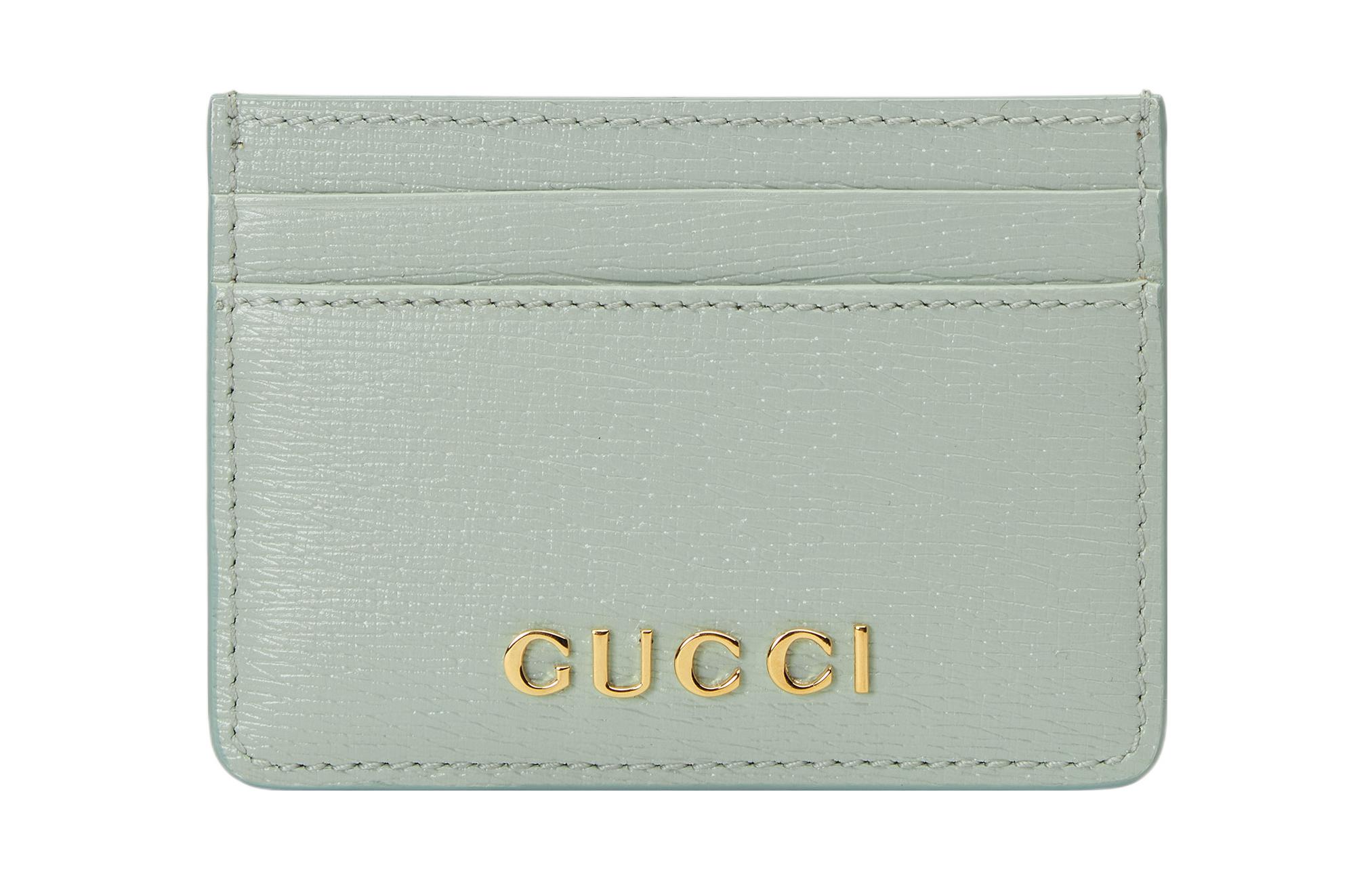 GUCCI Кожаный картхолдер Women's Light Green
GUCCI Кожаный картхолдер Women's Light Green
