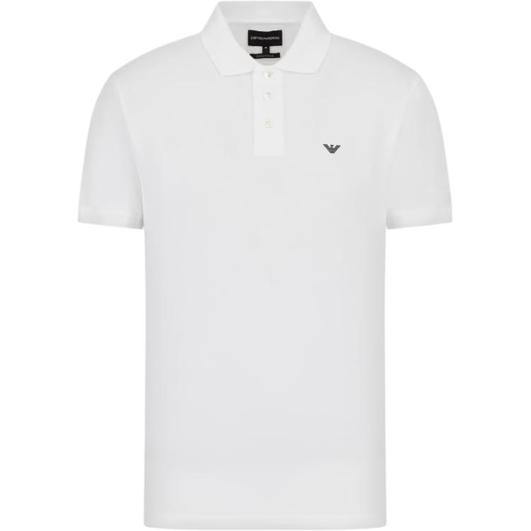 Мерсеризованная пике поло с микроорлом EMPORIO ARMANI, белый
Мерсеризованная пике поло с микроорлом EMPORIO ARMANI, белый