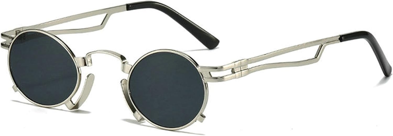 Солнцезащитные очки Willochra Retro Small Oval для женщин, модные, с уникальной металлической оправой, защита от УФ-излучения UV400, для мужчин, в стиле панк, красные и желтые, C8
Солнцезащитные очки Willochra Retro Small Oval для женщин, модные, с уникальной металлической оправой, защита от УФ-излучения UV400, для мужчин, в стиле панк, красные и желтые, C8