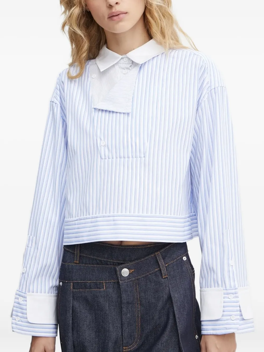 Рубашка с полосатым узором MUNTHE, синий
Рубашка с полосатым узором MUNTHE, синий