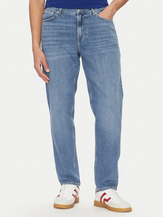 Джинсы зауженного кроя Harlem MW0MW38815 Tommy Hilfiger, синий
Джинсы зауженного кроя Harlem MW0MW38815 Tommy Hilfiger, синий