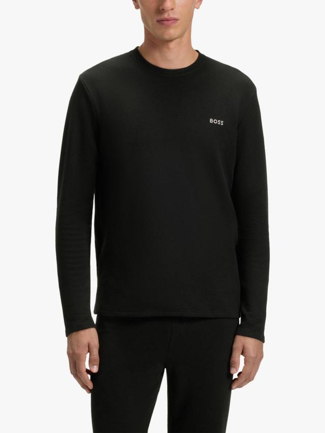 BOSS пижама с длинными рукавами и круглым вырезом из хлопковой смеси HUGO BOSS, Black
BOSS пижама с длинными рукавами и круглым вырезом из хлопковой смеси HUGO BOSS, Black