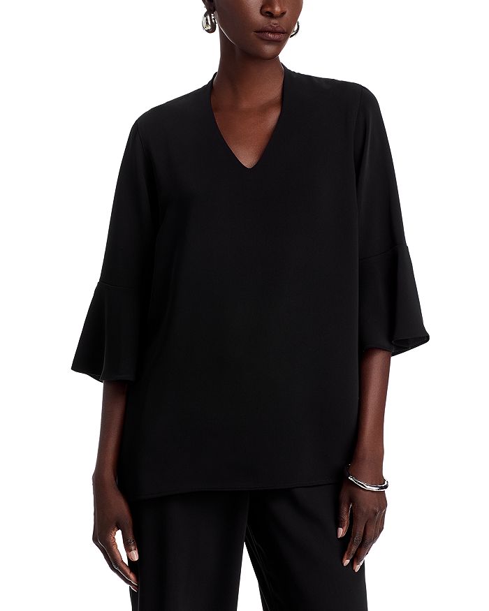 Топ из крепа «Валентина» Caroline Rose, черный
Топ из крепа «Валентина» Caroline Rose, черный