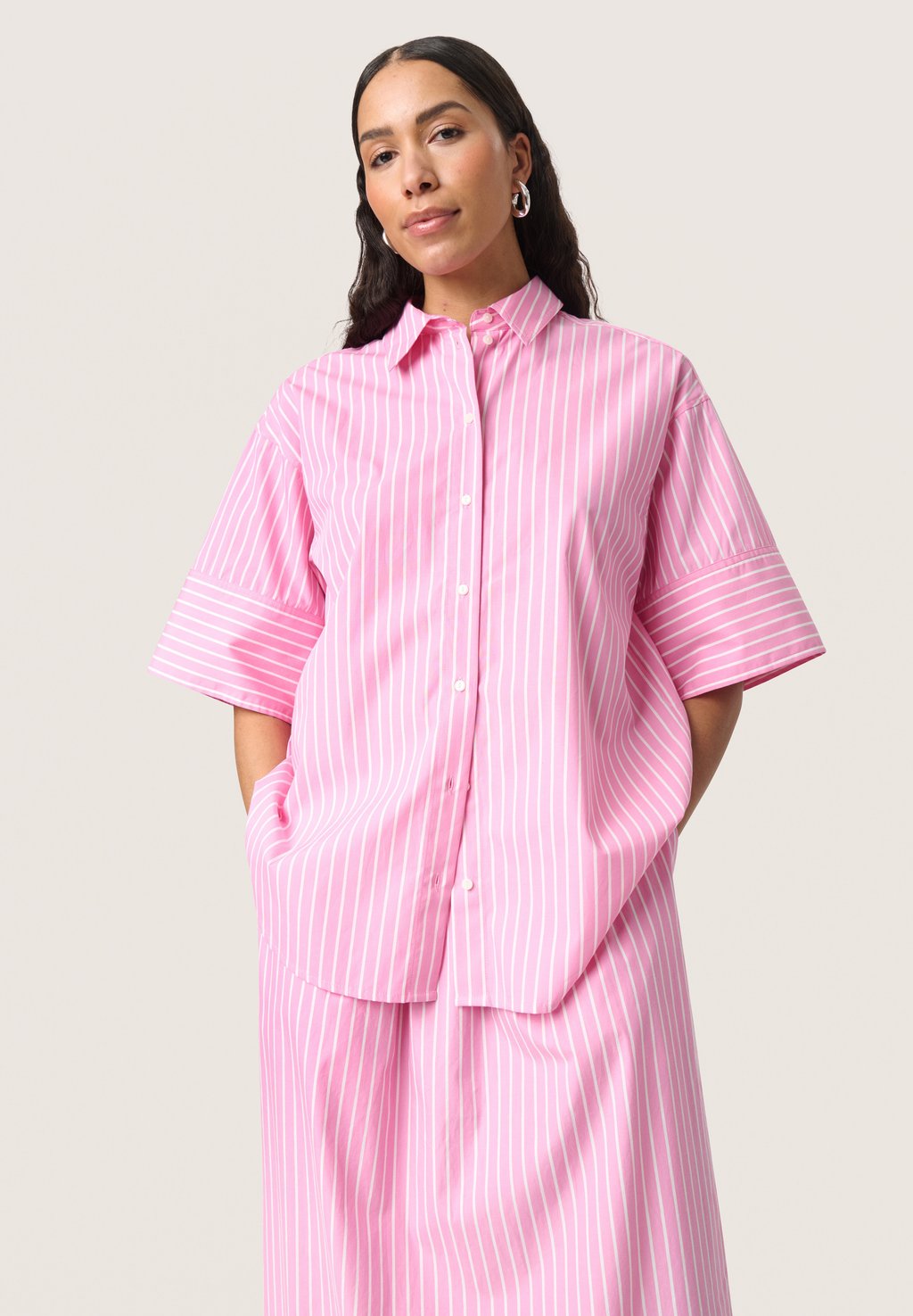 Блузка на пуговицах KAILY Soaked in Luxury, розовый
Блузка на пуговицах KAILY Soaked in Luxury, розовый