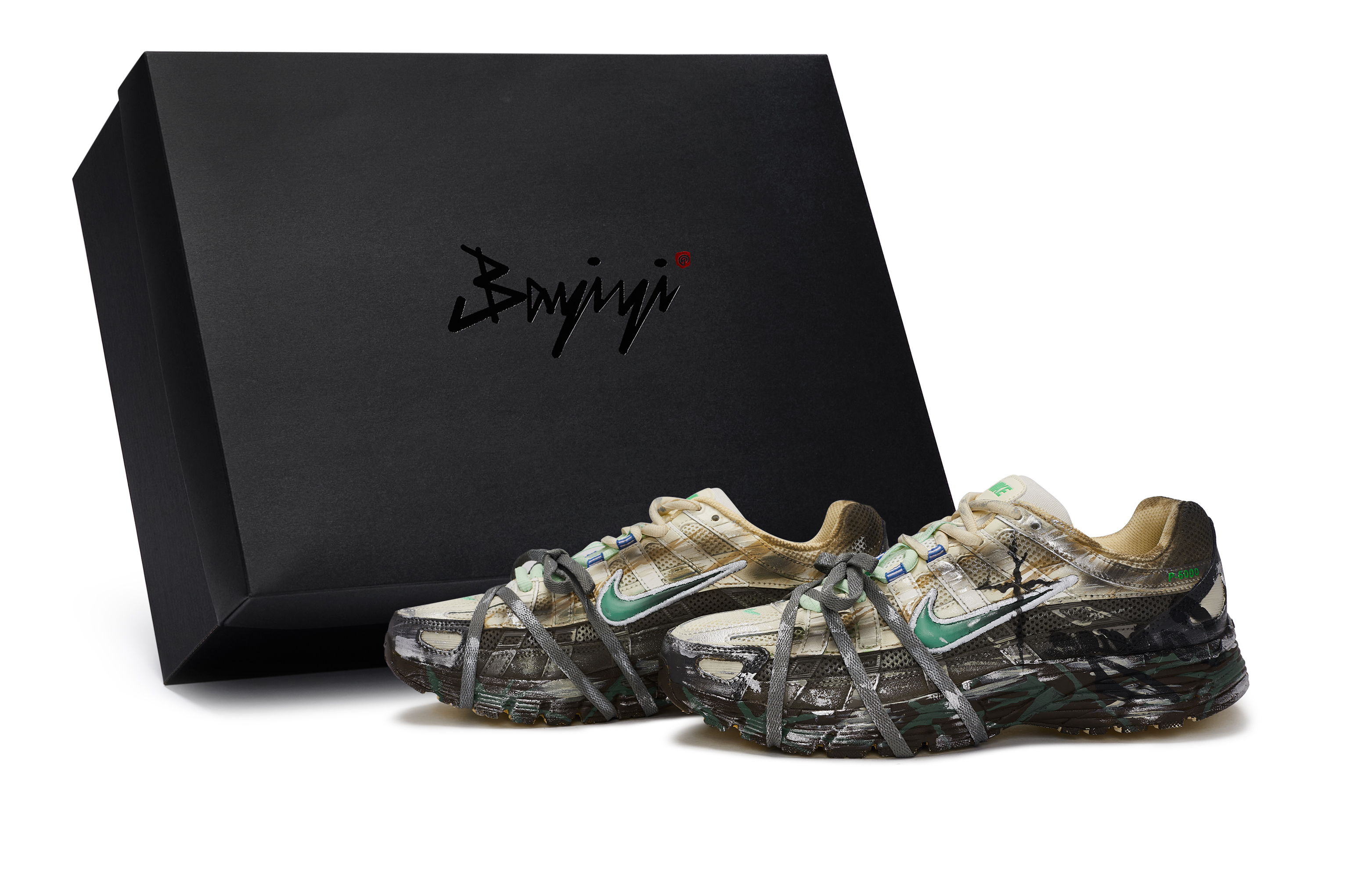 Nike Кроссовки для бега P 6000 с противоскользящей подошвой, износостойкие, мужские, коричневые, серебристо-зеленые
Nike Кроссовки для бега P 6000 с противоскользящей подошвой, износостойкие, мужские, коричневые, серебристо-зеленые