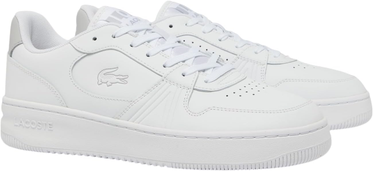Кроссовки l001 set wht wht leather Lacoste, белый
Кроссовки l001 set wht wht leather Lacoste, белый