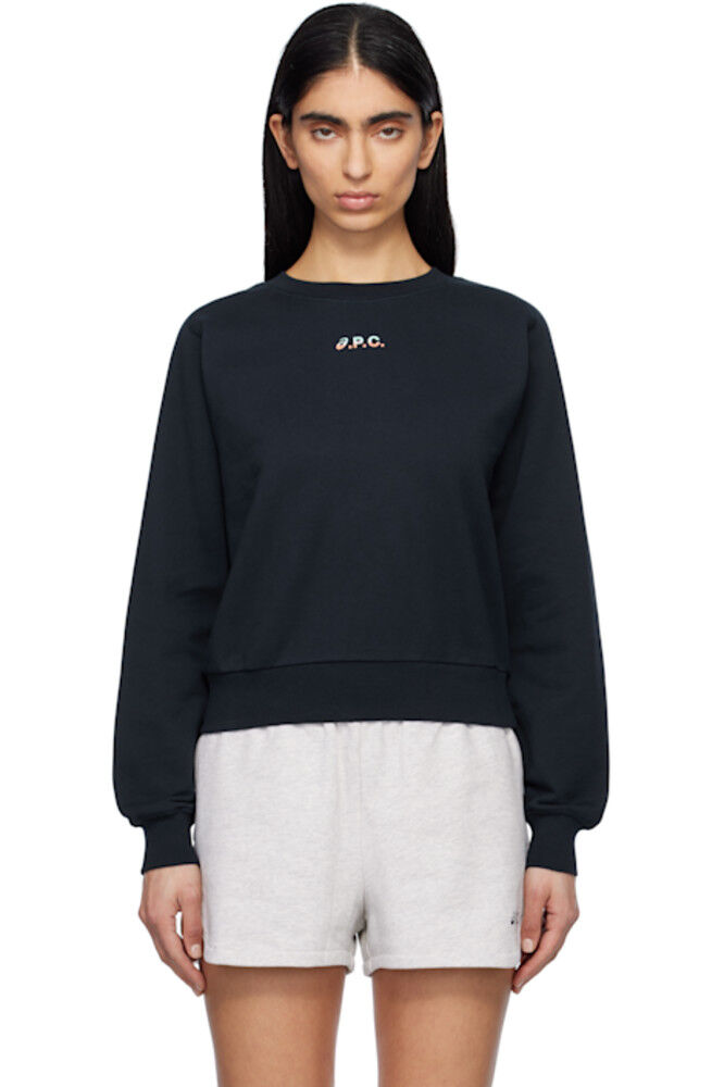 Темно-синяя толстовка ASICS Edition Stone A.P.C.
Темно-синяя толстовка ASICS Edition Stone A.P.C.